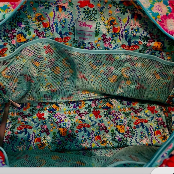 Little Mermaid 100th Anniversary limited edition weekender travel bag. - Picture 7 of 7